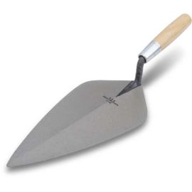 Marshalltown 34 10-1/2 in. Wide London  Brick Trowel Wooden Handle