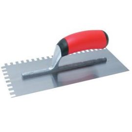 Marshalltown NT793 Notched Trowel-Soft Grip Handle 11" x 4-1/2"