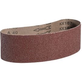 Mercer Abrasives 110040 ALUMINUM OXIDE – PREMIUM SANDING BELTS - 40-grit  | Dynamite Tool