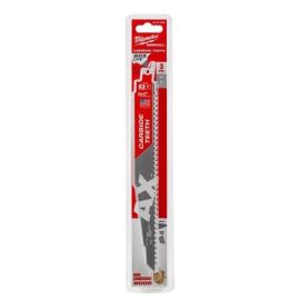 Milwaukee 48-00-5326 9 in. 5 TPI The AX Carbide Teeth Sawzall Blades - 3 pk