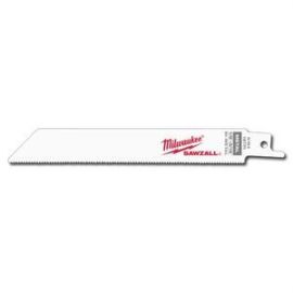 Milwaukee 48-01-7184 6" Sawzall Blades 18 TPI (100-pack)