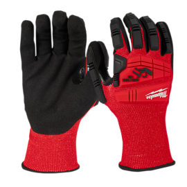 Milwaukee 48-22-8971 Impact Cut Level 3 Nitrile Dipped Gloves Medium