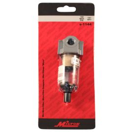 Milton S-1144 NPT Polycarbonate Mini Filter- 150 PSI