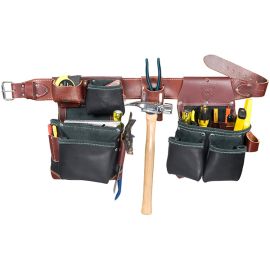 Occidental Leather B5625 Green Building Framer Tool Belt Set - In Black | Dynamite Tool