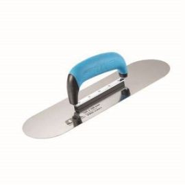 OX OX-P015714 OX Pro 4"x14" (100x356mm) Flexible Pool Trowel - Stainless Steel - OX Grip