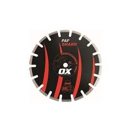 OX OX-PAF-24 Professional Asphalt 24'' Walk-Behind Saw Diamond Blade - 1'' bore