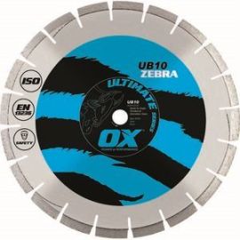 OX OX-UB10-10 Ultimate Abrasive 10'' Diamond Blade - DM-7/8'' - 5/8'' bore