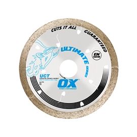 OX UCT-5 5 in. Ultimate Cuts All Tiles Diamond Blade 7/8 - 5/8 in. Bore