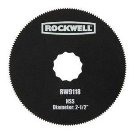 Rockwell RW9118 1pc 2-1/2 inch HSS Saw Blade