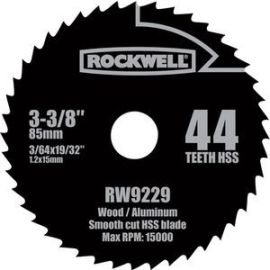 Rockwell RW9229 VERSACUT 3-1/8-inch 44T HSS BLADE