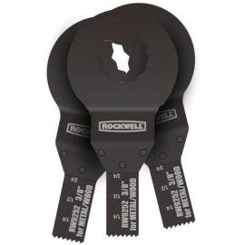 Rockwell RW9252.3 SoniCrafter Oscillating Multitool 3/8-Inch Universal End Cut Blade, 3-piece | Dynamite Tool