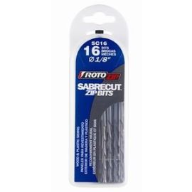 ROTOZIP SC16 Sabercut Drywall Bit, HSS (16) Pack