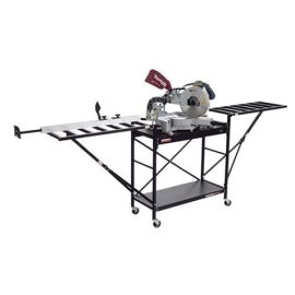 Rousseau 2875XL Shop Style Miter Saw Stand w/ stop | Dynamite Tool