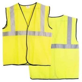 Sas Safety 690-1208 Yellow Safety Vest Ansi Class 2 (Medium)