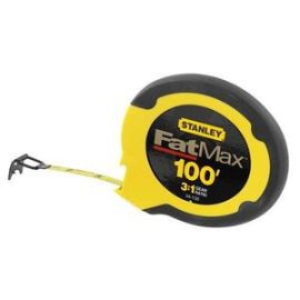 Stanley 34-130 100' FatMax Closed Case Stainless Steel Long Tapes