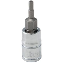 Titan 15600 1/4-Inch Drive x 2.5mm Hex Bit Socket