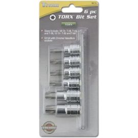 Titan 16116 Torx Bit Socket Set - 6 Piece