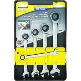 Titan 17352 5pc Ratcheting Wrench Set