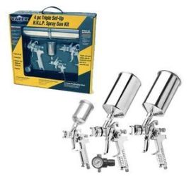 r 19220 4 pc H.V.L.P. Triple set up spray Gun Kit | Dynamite Tool