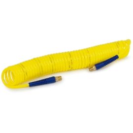 Vaper 19368 1/4 in. x 25-ft Polyurethane Recoil Air Hose