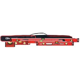 US Tape KA985-48-CBS Kapro Apollo Magnetic 6 pc Carpenters Level Set w/case | Dynamite Tool