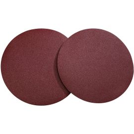 Woodstock D1336 12-Inch Diameter PSA 80 Grit Aluminum Oxide Sanding Disc, 2-Pack