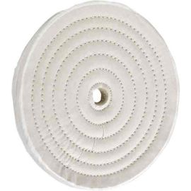 Woodstock D3190 Buffing Wheel - Loose Muslin 8" x 40 Ply x 5/8" Hole