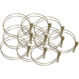 Woodstock D4349 Wire Hose Clamps - 10-pack