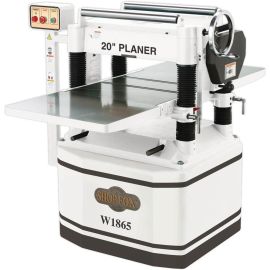 Shop Fox W1865  20" Planer with Helical Cutterhead, 5HP